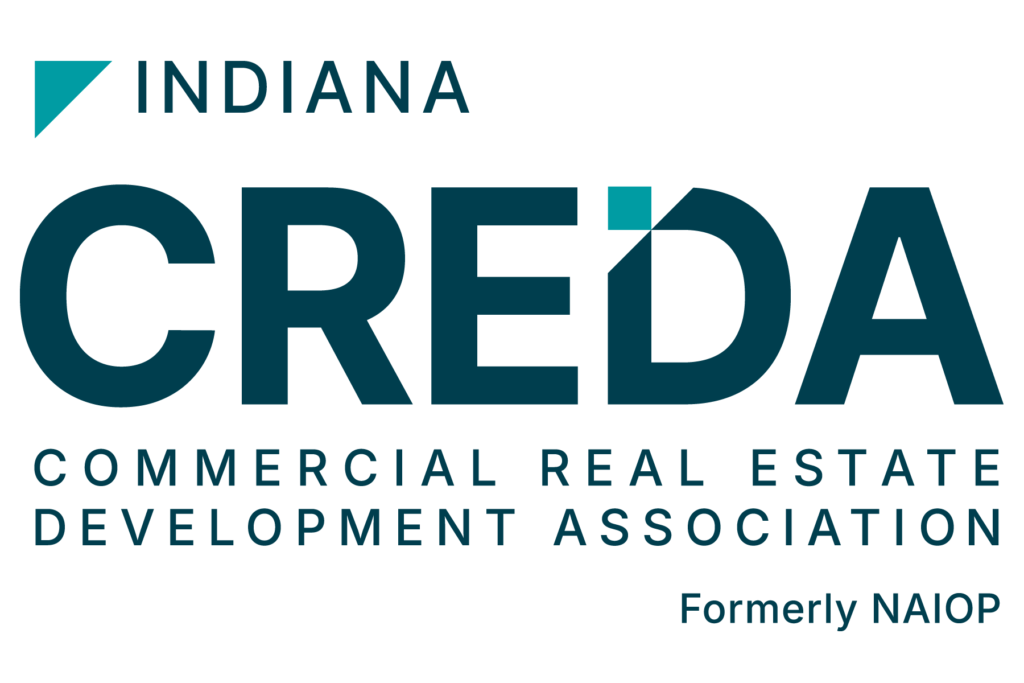 Indiana CREDA logo for the Commercial Real Estate Development Association (formerly NAIOP)