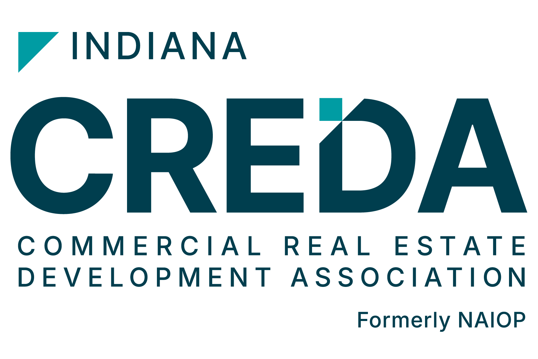 Indiana CREDA logo for the Commercial Real Estate Development Association (formerly NAIOP)