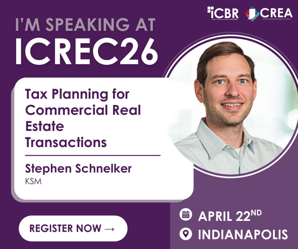Stephen Schnelker - The Indiana Commercial Board of Realtors